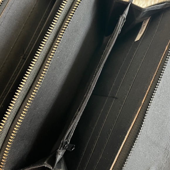 Baby Phat Black Wallet with Colorful Crown Design - Picture 5 of 7